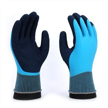 13 g Mănuși acoperite cu latex neted și spumă